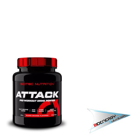 SciTec-ATTACK  2.0 (Conf. 416 gr)  416 gr. Arancia Rossa  
